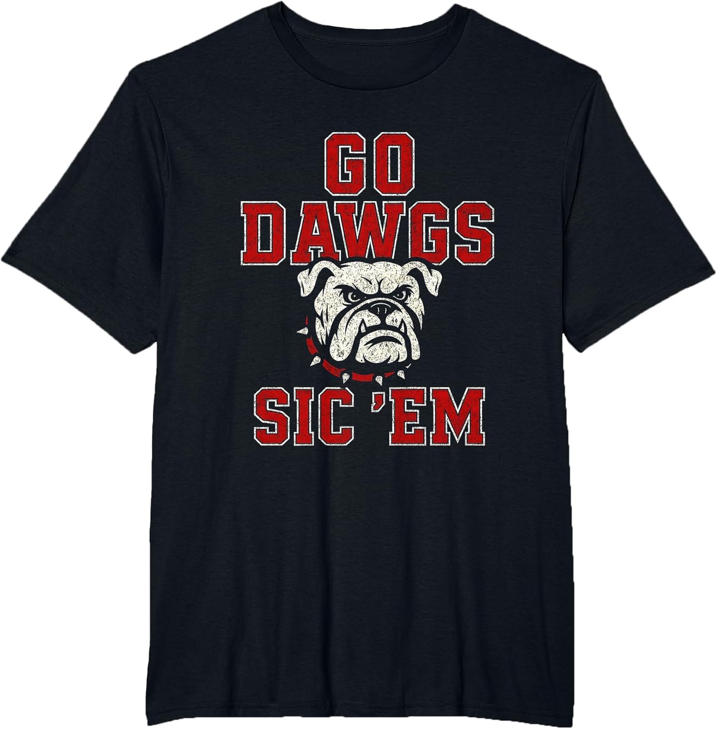 Go Dawgs Sic Em Bulldog School Spirit Women Kids