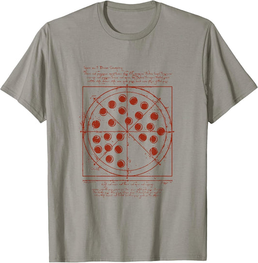 Geometric Da Vinci Pizza