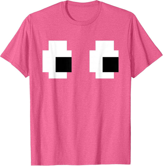 Retro Arcade Game Ghost 80s 8 bit Halloween Group Costume