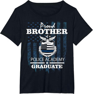 Police Academy Shirts - Proud Brother of New Cop Graduate