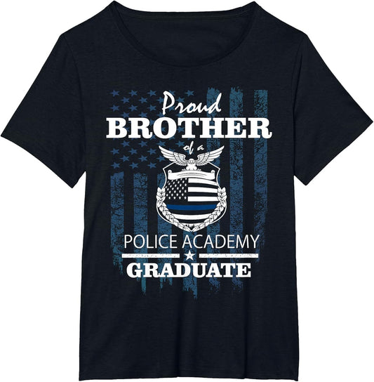 Police Academy Shirts - Proud Brother of New Cop Graduate