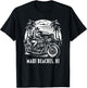 Maui Beaches Hawaii Motorcycle Hotrod Vintage Design