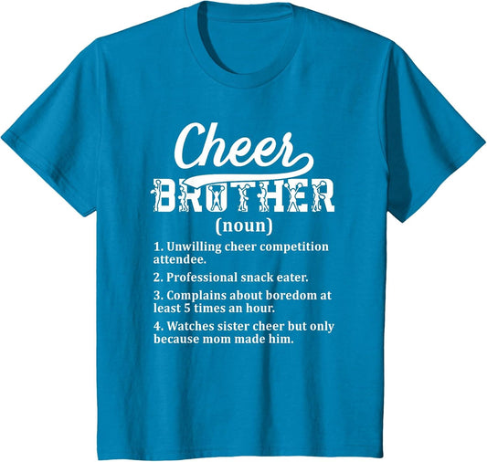 Cheer Brother Definition Brother of A Cheerleader Brother