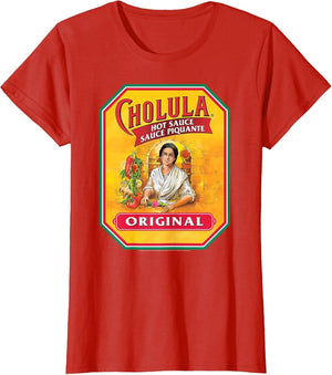 Cholula Hot Sauce Bottle Lable Casual Costume Foodies