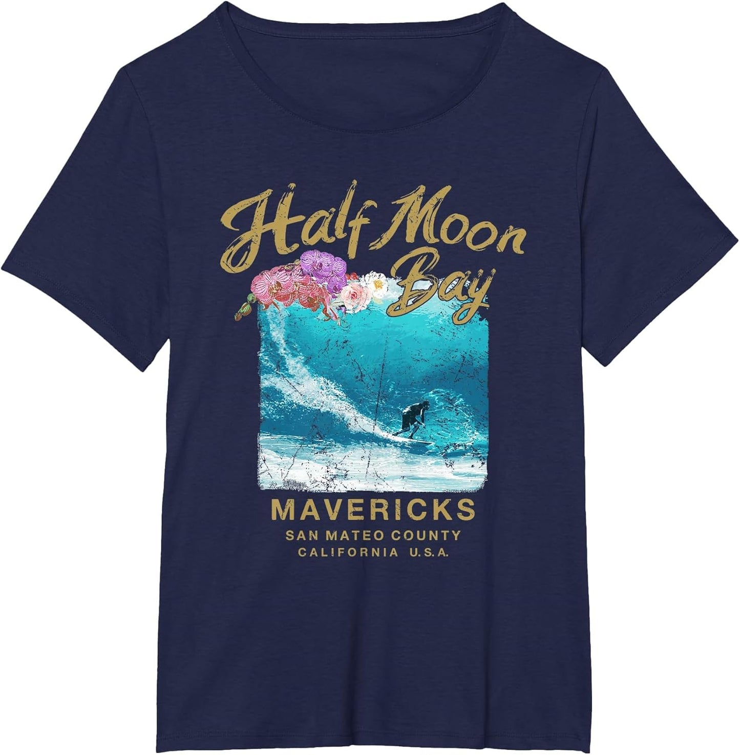 Mavericks California Big Wave Surfing Vintage
