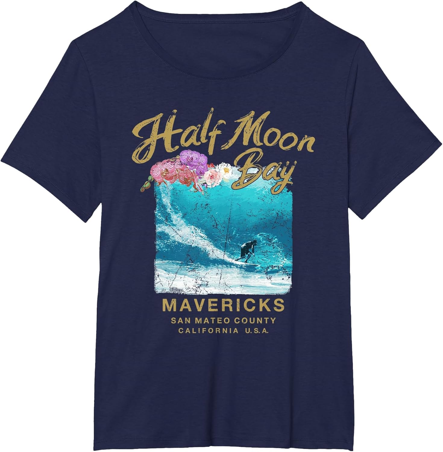 Mavericks California Big Wave Surfing Vintage