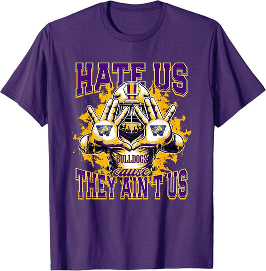 Wylie Bulldogs Logo Hate Us Cause They Ain't HS