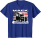 Mack Trucks Born Ready Semi with American Flag Trucker
