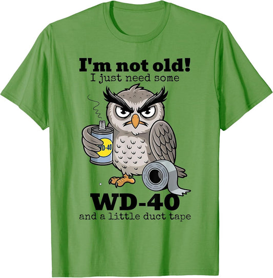 I'm Not Old I Just Need Some and A Little Turtle Tape Owl