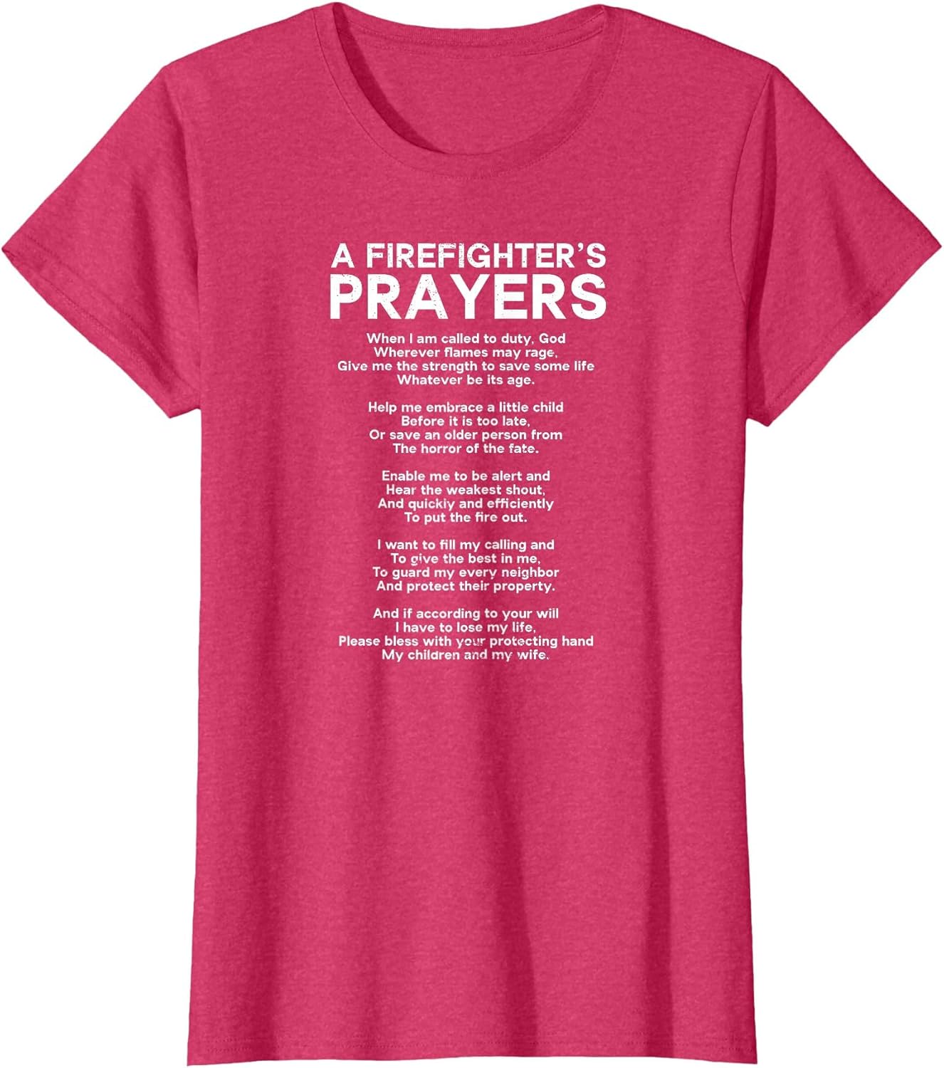 Firefighter Prayer Design God Believer Gift