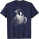 Vintage Peregrine Falcon Bird Graphic Art Design