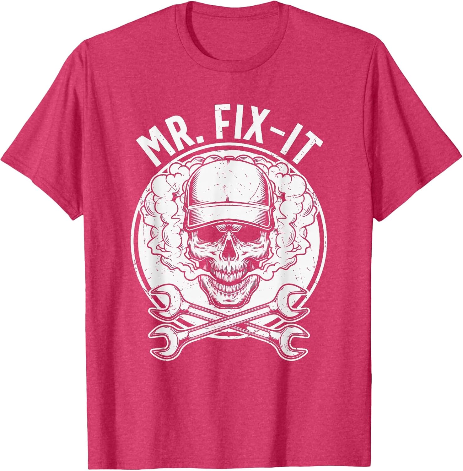 MR. Fix-It Skull Head with Smoke and Cross Spanners Wrench