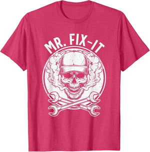 MR. Fix-It Skull Head with Smoke and Cross Spanners Wrench
