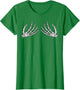 Halloween Boobs Skeleton Hand Funny Costume