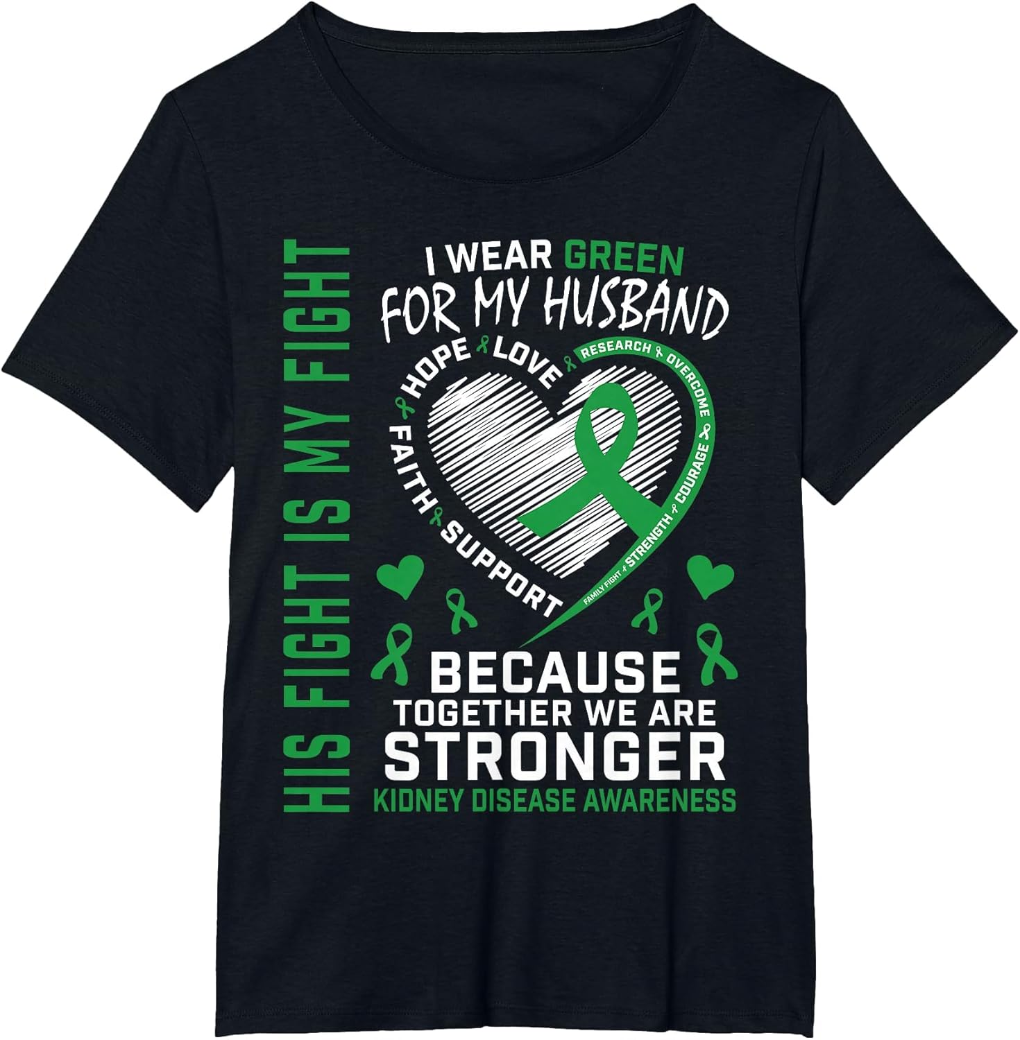 I Wear Green for My Husband Kidney Disease Awareness Month