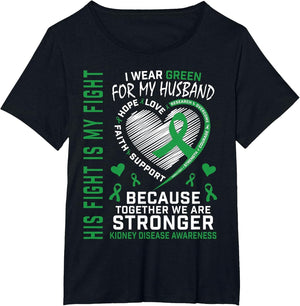 I Wear Green for My Husband Kidney Disease Awareness Month