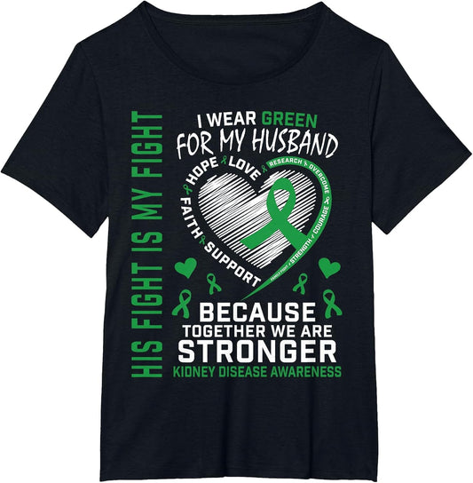 I Wear Green for My Husband Kidney Disease Awareness Month