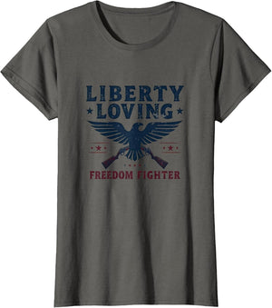 Liberty Loving Freedom Fighter Patriotic Design