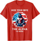 Hide Your Wife The Alpha's Here USA Meme Men Werewolf Meme