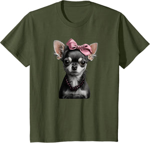 Chihuahua with Bow