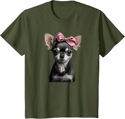 Chihuahua with Bow