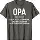 Opa Definition Shirt Like A Regular Grandpa Only Cooler