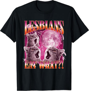 Funny Gay Pride Lesbians Eat What WLW Queer LGBTQ