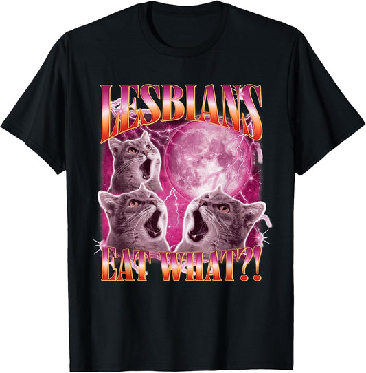 Funny Gay Pride Lesbians Eat What WLW Queer LGBTQ