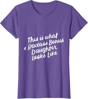Step Bonus Daughter Funny for Stepdaughter