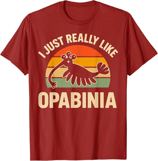 I Just Really Like Opabinia Funny Paleontology Prehistoric