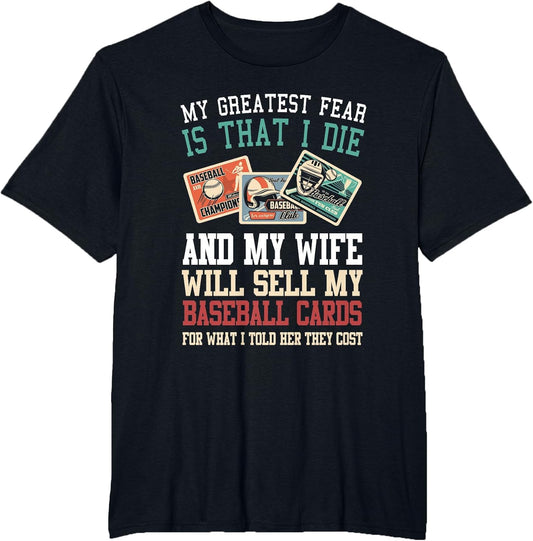 My Greatest Fear Baseball Card Collector Baseball Trading