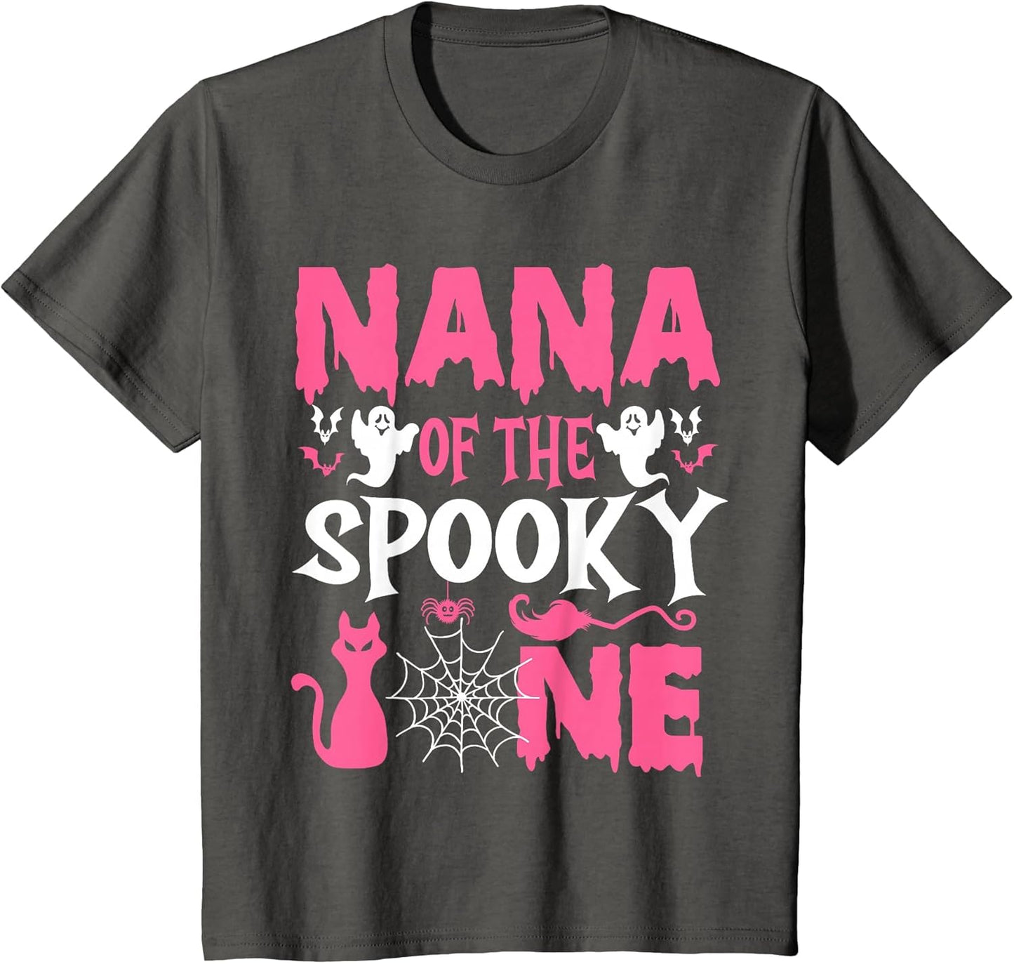 Nana Halloween 1st Birthday Nana of The Spooky One Girl
