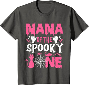 Nana Halloween 1st Birthday Nana of The Spooky One Girl