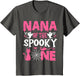 Nana Halloween 1st Birthday Nana of The Spooky One Girl