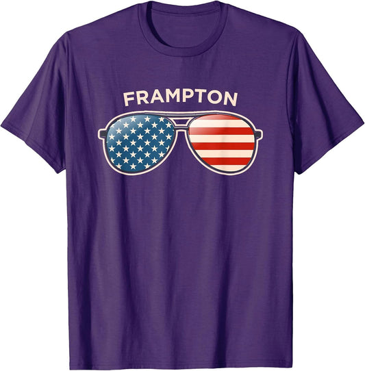 Frampton, OH Vintage US Flag Sunglasses