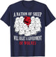 A Nation of Sheep Will Beget a Government of Wolves Anti-Gov