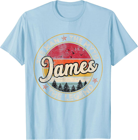James The Man The Myth The Legend Personalized Name