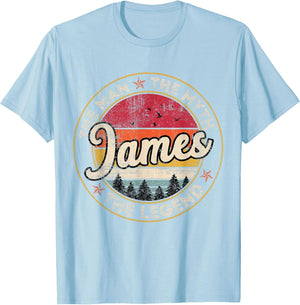 James The Man The Myth The Legend Personalized Name
