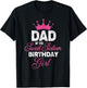 Dad of The Sweet Sixteen Birthday Girl 16th Pink Crown