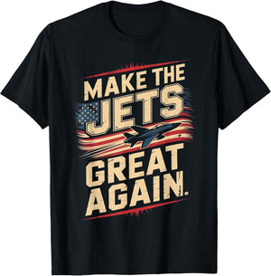 Make The Jets Great Again | Patriotic American Flag
