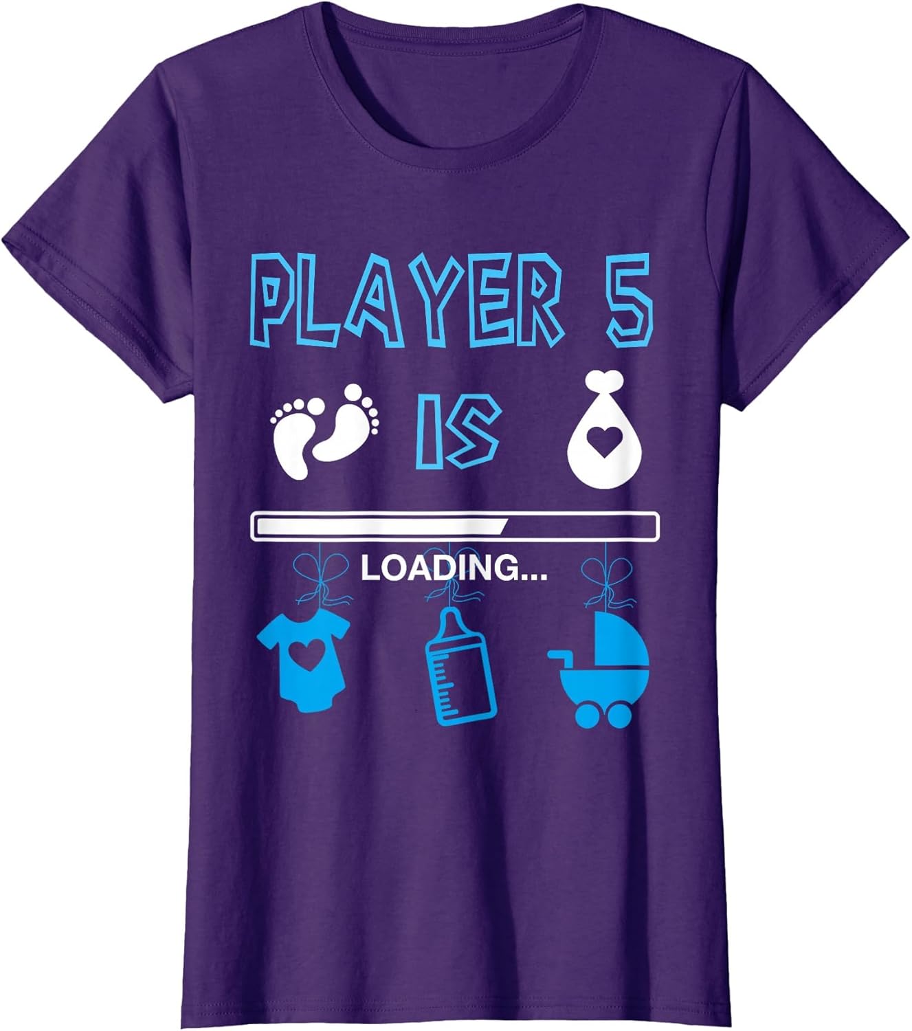 Player 5 is Loading Gamer Pregnancy Announcement 3rd Baby