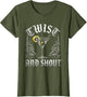 Twist and Shout Martini Cocktail Graphic Design