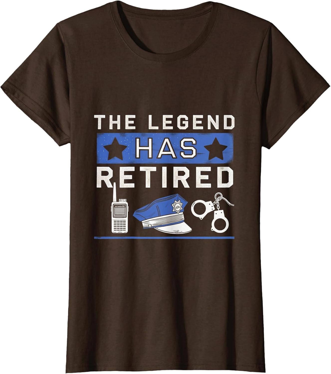 The Legend Has Retired Police Retirement Legend Cop