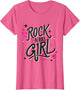 Halloween Rock N Roll Girl Retro Costume Graffiti