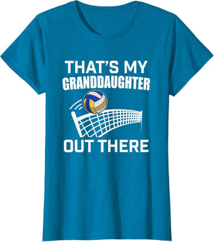 That's My Granddaughter Out There Volleyball Grandparent