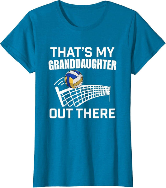 That's My Granddaughter Out There Volleyball Grandparent
