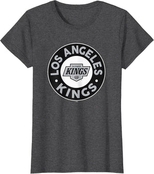 Los Angeles Kings Symbol Dark Heather Officially Licensed