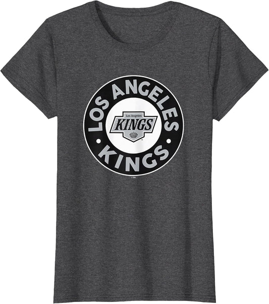 Los Angeles Kings Symbol Dark Heather Officially Licensed