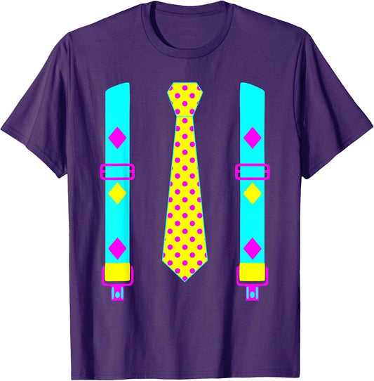 Party Costume Jumbo Polka Dot Tie and Suspenders