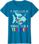 It Takes A Lot of Sparkle to Be A Teacher Rainbow Fish BTS
